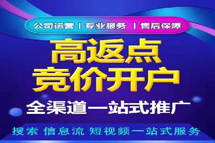 竞价广告开户的五大成功案例分享